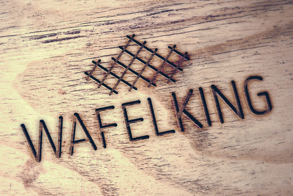 WafelKing logo ontwerpen